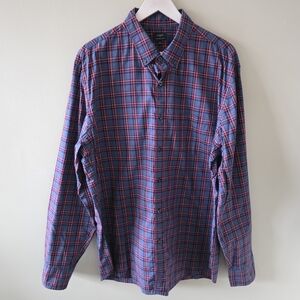 NWOT J. Crew Old Money Cabincore Preppy Plaid Heathered Cotton Button Down Shirt